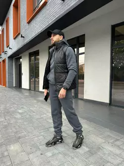 Спортивний костюм трійка Сірий (1408/1546b) Спортивний костюм трійка Сірий (1408/1546b)