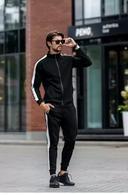 Спортивний костюм Vizavi M Чорний (1539/M) Спортивний костюм Vizavi M Чорний (1539/M)