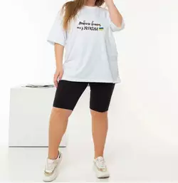 Літній костюм Vizavi 48-50 Білий (00084-6/48-50) Літній костюм Vizavi 48-50 Білий (00084-6/48-50)