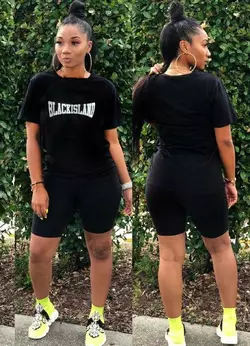 Літній костюм Vizavi 48-50 Чорний (00104-6/48-50) Літній костюм Vizavi 48-50 Чорний (00104-6/48-50)