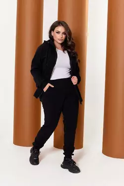 Спортивний костюм Vizavi 44-46 Чорний (6406/44-46) Спортивний костюм Vizavi 44-46 Чорний (6406/44-46)