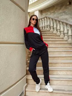 Спортивний костюм Vizavi 42-44 Чорний (00109/42-44) Спортивний костюм Vizavi 42-44 Чорний (00109/42-44)