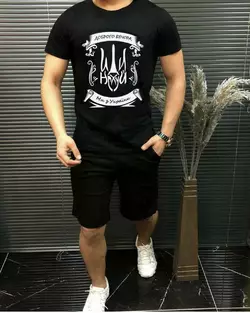 Літній костюм Vizavi M Чорний (1511-5/M) Літній костюм Vizavi M Чорний (1511-5/M)