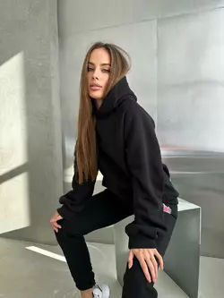 Спортивний костюм Чорний (6598b) Спортивний костюм Чорний (6598b)