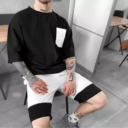 Літній костюм Vizavi M Чорний (1534-5/M) Літній костюм Vizavi M Чорний (1534-5/M)