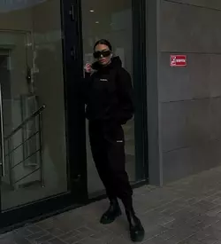 Спортивний костюм Vizavi 44-46 Чорний (6426a/44-46) Спортивний костюм Vizavi 44-46 Чорний (6426a/44-46)