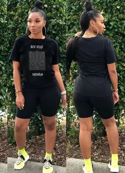 Літній костюм Vizavi 48-50 Чорний (00089-6/48-50) Літній костюм Vizavi 48-50 Чорний (00089-6/48-50)