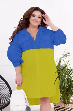 Сукня Vizavi 48-50 Блакитний (00094-1/48-50) Сукня Vizavi 48-50 Блакитний (00094-1/48-50)