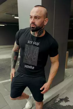 Літній костюм Vizavi M Чорний (1509-5/M) Літній костюм Vizavi M Чорний (1509-5/M)