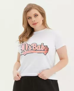 Футболка Vizavi 48-50 Біла (00102-1/48-50) Футболка Vizavi 48-50 Біла (00102-1/48-50)