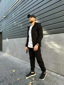 Спортивний костюм Чорний (1405b) Спортивний костюм Чорний (1405b)