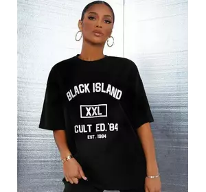 Жіноча футболка "Black Island XXL "