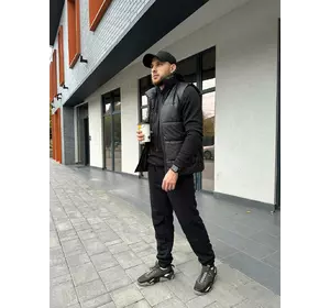 Спортивний костюм трійка Чорний (1407/1546b) Спортивний костюм трійка Чорний (1407/1546b)